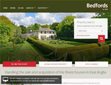 Tablet Screenshot of bedfords.co.uk